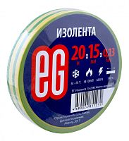 Изолента 15-20М Желто-зеленый /200 | код 4680024811231 | Еврогарант