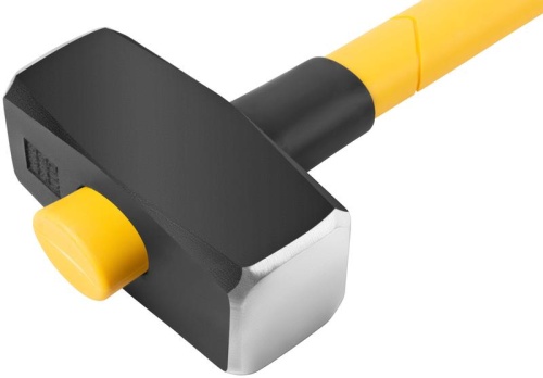 Кувалда кованая, фиберглассовая обратная усиленная ручка 900 мм, 5 кг | код 45252 | FIT фото 4