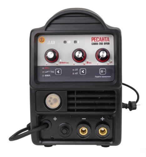Полуавтомат сварочный САИПА-200ПРОФ (MIG/MAG) | код 65/97 | Ресанта фото 4 Полуавтомат сварочный САИПА-200ПРОФ (MIG/MAG) | код 65/97 | Ресанта фото 4