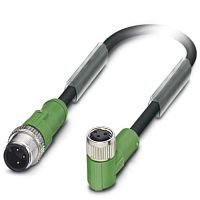 Кабель для датчика / исполнительного элемента SAC-3P-M12MS/0,6-PVC/M 8FR | код 1415531 | PHOENIX CONTACT