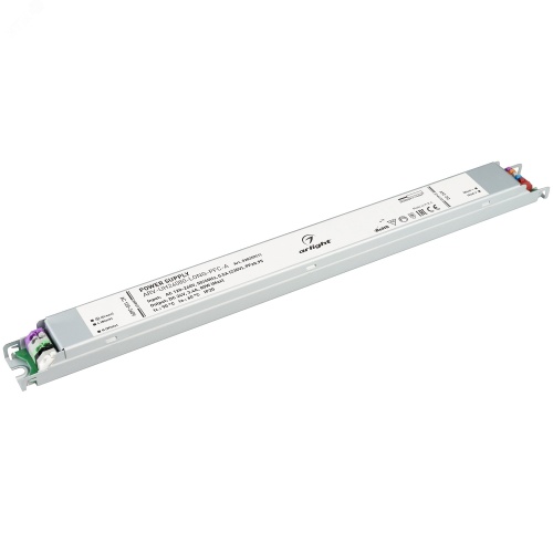 Блок питания ARV-UH24080-LONG-PFC-A (24V, 3.4A, 80W) (ARL, IP20 Металл, 7 лет) | код 028359(1) | Arlight