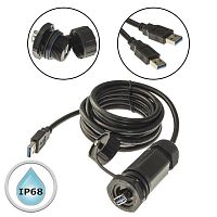 Разъём герметичный SZC M25USBZ1-3.0G-1.5M, 4.8 Гб/с | код 107916 | SZC