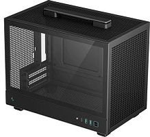 Корпус Deepcool CH160 черный без БП miniITX 7x120mm 1xUSB3.0 audio bott PSU | код 2019545 | DEEPCOOL