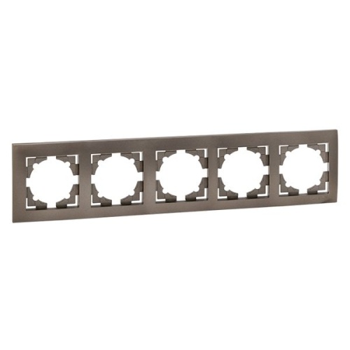 Валенсия Рамка 5-местная графит | код EWM-G-305-60 | EKF фото 2 Валенсия Рамка 5-местная графит | код EWM-G-305-60 | EKF фото 2