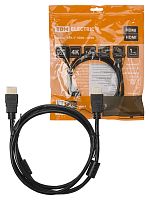 Кабель АВК 3 HDMI - HDMI, v2.0, позолоченные контакты, с ферритами, 1,5 метра, TDM | код SQ4040-0003 | TDM