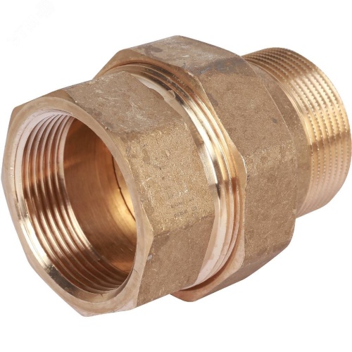 Соединение разъемное 'американка' ВН, уплотнение под гайкой o-ring кольцо 1'1/2 | код SFT-0040-000112 | STOUT