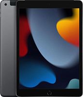 Планшет Apple iPad 2021 A2603 A13 Bionic 6С RAM3Gb ROM64Gb 10.2 IPS 2160x1620 4G 1Sim iOS серый космос 8Mpix 12Mpix BT WiFi 9hr | код 2043627 | APPLE