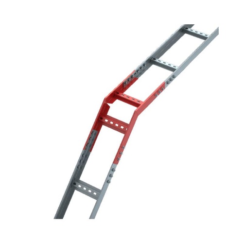 Угол для лотка вертикальный внешний лестн. 45град. 400х50 сталь 1.5мм LVL45-50-400-1.5 КМ LO4200