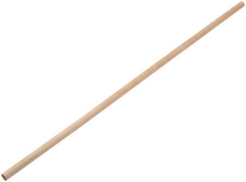 Черенок березовый для щеток, грабель, мётл, диаметр 25 мм, L=1200 мм, первый сорт | код 76908 | РОС фото 2