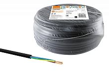 Провод ПВСмб 4х2.5 (бухта 100м) черный Народный ТРТС | код SQ0118-0928 | РЭМЗ ТМ