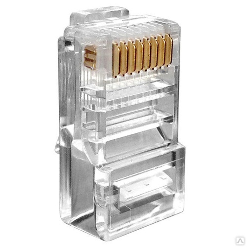 Разъем RJ-45 категория 5е неэкранированный (M/5U) | код 9831501 | LANS