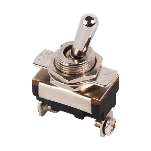 Тумблер 220В 10А (2c) ON-OFF 1п Mini (ASW-23) (инд. упак.) | код 36-4310-1 | Rexant