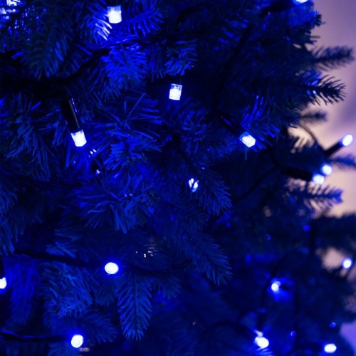 Гирлянда "Нить" 120 LED уличная 12м соед. до 10шт син. SHLights 4690601041968 фото 3