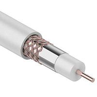 Кабель RG-6U+CU Cu/AL/Cu 48х0.12 75 Ом бухта Б | Код. 01-2221 | Rexant