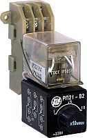 Реле времени РП-21М 002В2 1…10с 24В пост. с розеткой тип 3 | код A8120-76912875 | ВНИИР