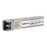 SFP модуль 1,25Гбит двойное одномодовое оптоволокно 1310нм дальность 20км TSX EKF | код TSX-SFP-GS2D-13-20 | EKF