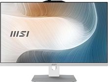 Моноблок MSI Modern AM272P 1M-678XRU 27 Full HD Core 7 150U (1.8) 16Gb SSD512Gb Graphics noOS GbitEth WiFi BT 120W клавиатура мышь Cam белый 1920x1080 | код 2017043 | MSI
