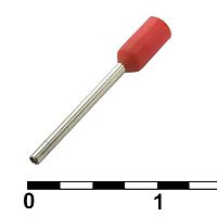 DN00208 red (0.75x8mm) | код 90932 | Ruichi