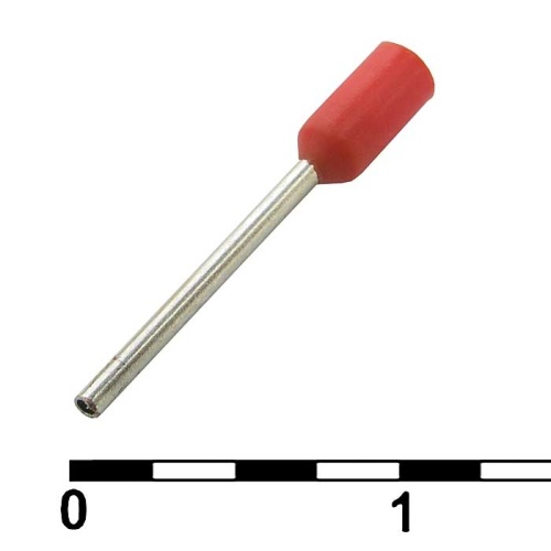 DN00208 red (0.75x8mm) | код 90932 | Ruichi