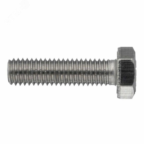 Болт ГОСТ 7798-70 М8х50 шестигранная голова полная резьба класс прочности 8.8 покрытие цинк ЭТМ