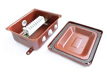 Коробка КМ 43-10 У3 IP43 ступенчатый ПВХ-ввод ГОФРОМАТИК zeta30338