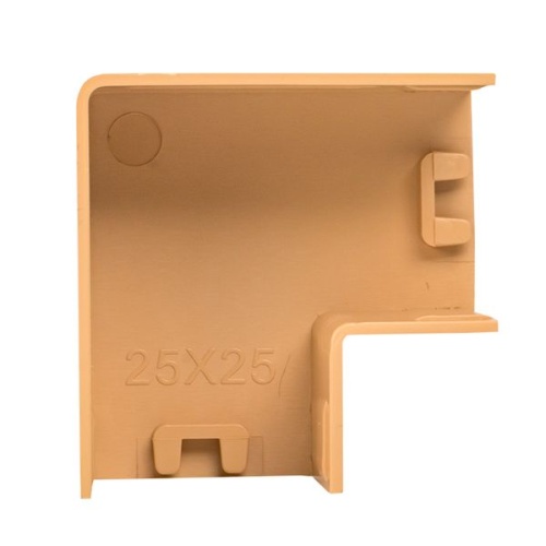 Поворот 90 гр, (25х25) (4 шт) светлое дерево-Plast | код abl-25-25x4 | EKF фото 5