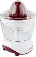 Соковыжималка цитрусовая Scarlett SC-JE50C06 25Вт рез.сок.:700мл. белый/коричневый | код 1018803 | SCARLETT
