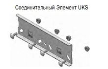 ПЛАСТИНА СОЕДИНИТЕЛЬНАЯ UKS, Н 50 мм, ТОЛЩИНА 1.2 мм | код 3048366| EAE