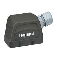 Комплект розетка+каб.вилка, угл. подключение, 500В, 16А 10К+З | код 052601 | Legrand