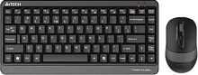 Клавиатура + мышь A4Tech Fstyler FGS1110Q клав:черный/серый мышь:черный/серый USB беспроводная Multimedia | код 1933320 | A4TECH