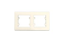 Рамка 2-м Karea RIZZ крем Makel 88010702