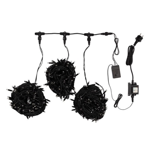 Гирлянда светодиодная "LED ClipLight" 3 нити х20м 399LED син. 25Вт 24В IP65 свечение с динамикой с трансф. Neon-Night 323-303 фото 8