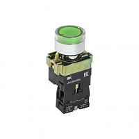Кнопка XB2-BW3365 с подсветкой зеленый 1НО+1НЗ (ANDELI) | код ADL10-048 | ANDELI