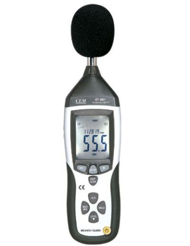 DT-8852 Шумомер цифровой с функцией регистратора (без поверки) | код 480755 | CEM