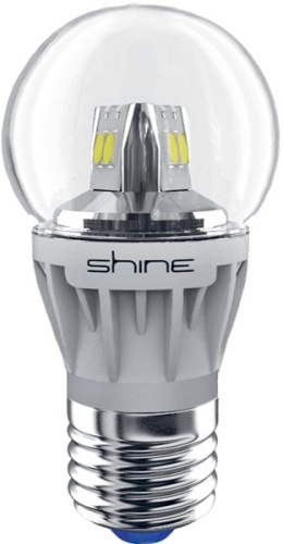 Лампа светодиодная LED Crystal 4Вт 220В E27 3000K SHINE | код 213184 | SHINE