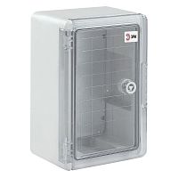 Корпус пластиковый ЩМП-П 300х200х130мм прозр. дверь УХЛ1 IP65 IK10 box302013_t | код Б0052352 | ЭРА
