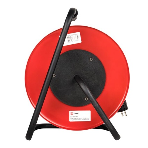 Удлинитель на катушке "Гефест 2,0" 4 гнезда 20м с заземлением и предохранителем КГ 3*2,5 16А/3,5кВт IP44 PROxima | код UKG02-16-R325-4-20-IP44 | EKF фото 5