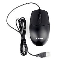 Мышь Gembird MOP-420, USB, черный, 2кн.+колесо-кнопка, 1000 DPI, кабель 1.8м | код MOP-420 | Gembird