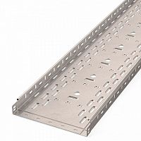 Лоток перфорированный Стандарт INOX (AISI 409) 300х50х3000 (0,8 мм) (6 м/уп) Промрукав | код PR16.2420 | ПРОМРУКАВ