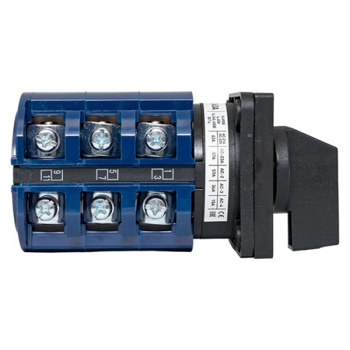 Переключатель кулачковый ПК-1-23 63А 3P "1-0-2" PROxima | код pk-1-23-63 | EKF фото 4