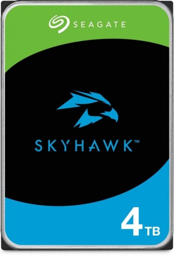 Жесткий диск Seagate SATA-III 4TB ST4000VX015 Surveillance Skyhawk (5900rpm) 256Mb 3.5 | код 1983342 | Seagate