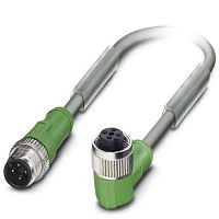 Кабель для датчика / исполнительного элемента SAC-4P-M12MS/ 3,0-800/M12FR | код 1457092 | PHOENIX CONTACT