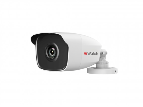 Видеокамера HD-TVI 2Мп уличная корпусная с ИК-подсветкой до 40м (DS-T220 (2.8 mm) | код 300511718 | HiWatch