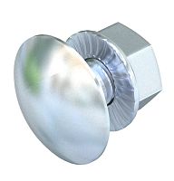 Болт с плоской головкой в комплекте с комб. гайкойM6x16 мм. Тип: FRSB 6x16 F | код FRSB 6X15 F | OBO Bettermann