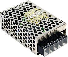 Источник питания AC-DC, 25Вт, вход 88…264В AC, 47…63Гц / 125…373 В DC, выход 5В/5A, рег. вых 4.75…5.5 В , изоляция 3000В AC, в кожухе 79х51х28мм, -20…+70С | код RS-25-5 | MeanWell