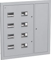 Корпус металлический ЩЭ-8 36 УХЛ3 IP31 LIGHT | код MKM42-08-31-L | IEK