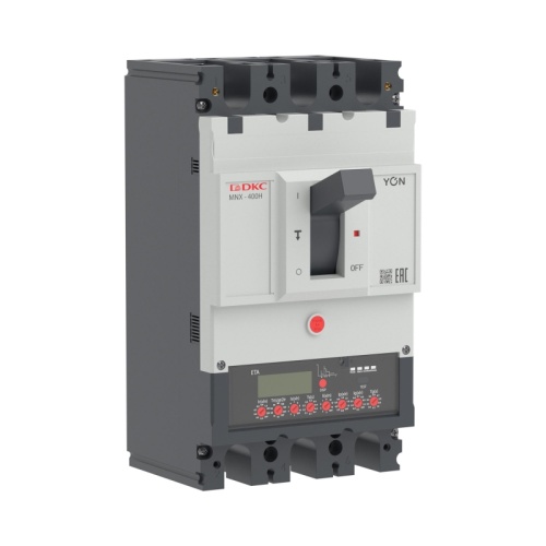 Авт. выкл. YON pro MNX400H 3P 400A 150kA при AC415V расц. ETA | код MNX400H3PETA0400 | DKC
