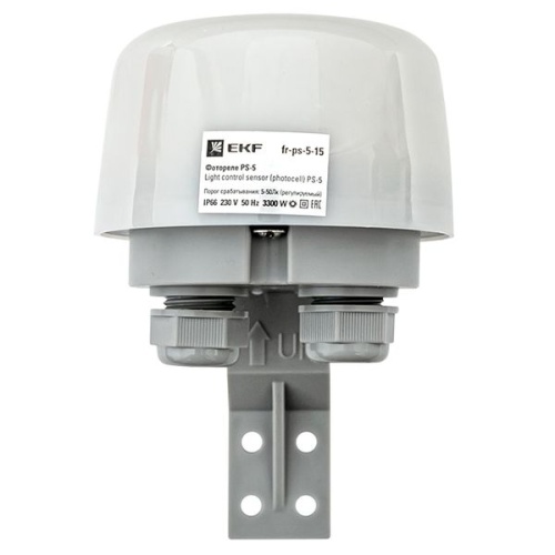 Фотореле PS-5 15А 3300Вт IP66 PROxima | код fr-ps-5-15 | EKF фото 5 Фотореле PS-5 15А 3300Вт IP66 PROxima | код fr-ps-5-15 | EKF фото 5