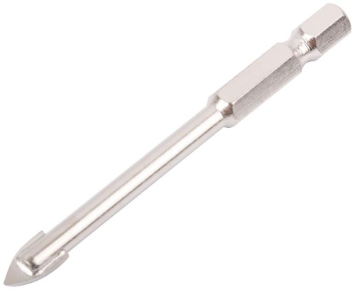 Сверло по кафелю шестигранный U-хвостовик под биту 6мм FIT 36016 фото 2 Сверло по кафелю шестигранный U-хвостовик под биту 6мм FIT 36016 фото 2