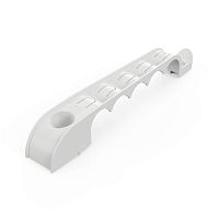 Держатель труб для прямого монтажа односторонний на 5 мест серый d20 (20шт/160шт уп/кор) | код PR13.03281 | Промрукав